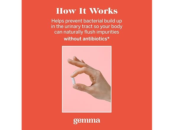 Gemma Stay On Tract Cranberry Supplement