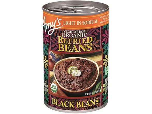 Amy's Low Sodium Black Beans 15.4oz