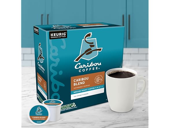 32ct Caribou Coffee Caribou Blend, Keurig Single