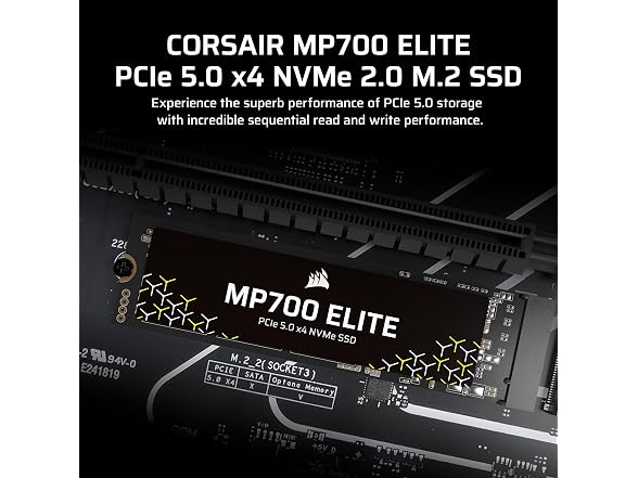 Corsair MP700 Elite 4TB PCIe 5.0 NVMe