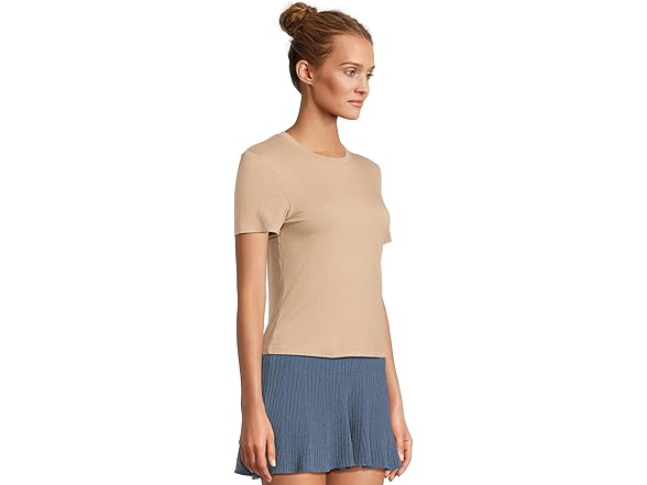 UGG Women Medium Miriam Baby Tee Rib Shirt