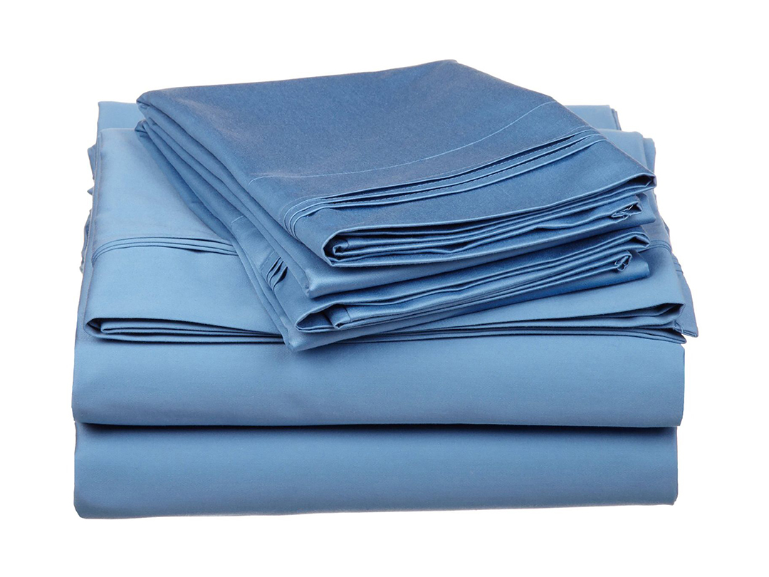 650 Thread Count Egyptian Cotton Solid Sheet Set - Gallery 24