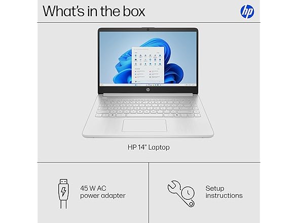 HP 14 inch Intel Laptop