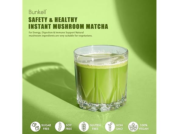 Bunkell Mushroom Matcha