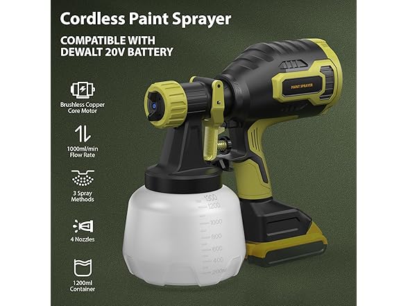 Brushless Cordless Paint Sprayer