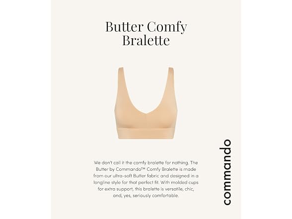 Commando Women (L) Butter Comfy Bralette