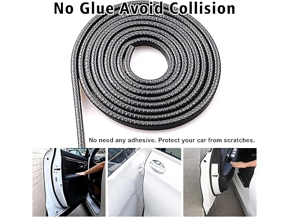 Door Edge Guard 16Ft Rubber U Shape