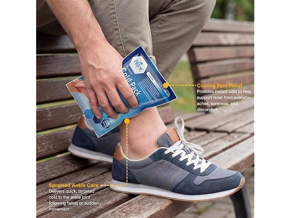 Med Pride Instant Ice Bags 5x6in 24pk