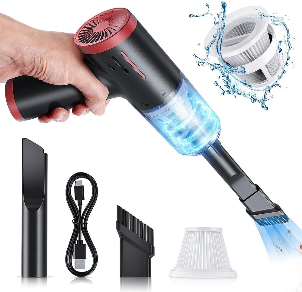 Cordless Handheld Vacuum w/ LED Light - Gallery 2