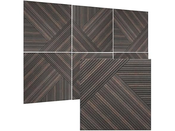 TO-TH Acoustic Panels Rustic Walnut