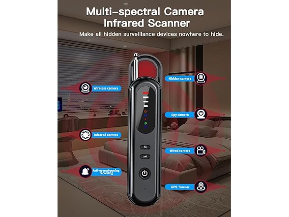 Portable Hidden Camera Detector