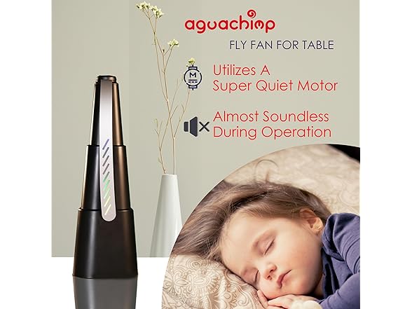 AguaChimp-Fly Fans for Tables