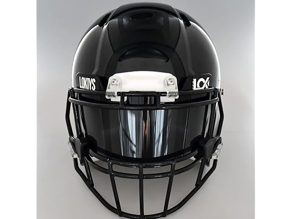 LOKIYS Football Visors, 2-Pack, Black