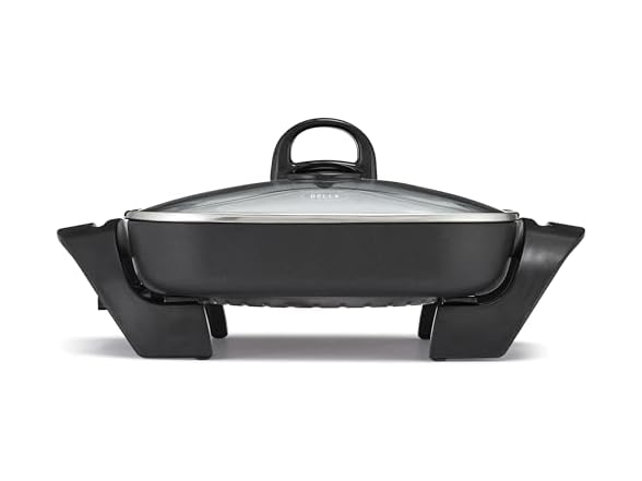 Bella 12" Electric Skillet Black