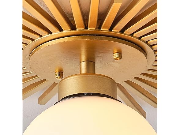 Parrot Uncle BBC3008 Gold Chandelier, 18"