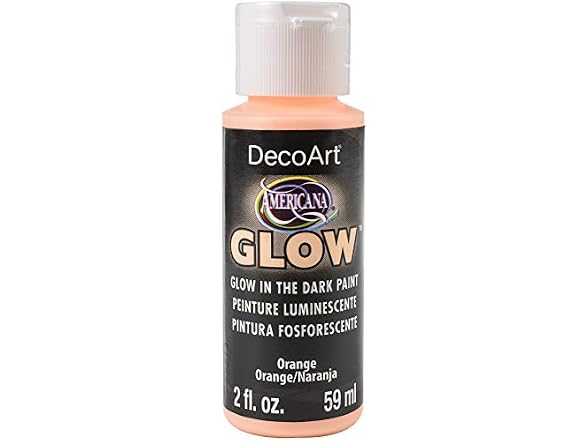 Deco Art AMERICANA GLOW 20Z ORANGE, us:one