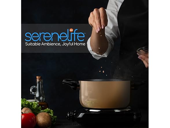SereneLife Kitchenware Pots & Pans