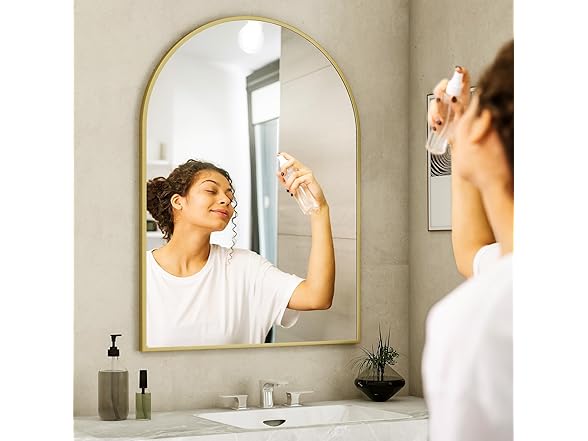Easly Arch Bathroom Mirror, 20x30 inch