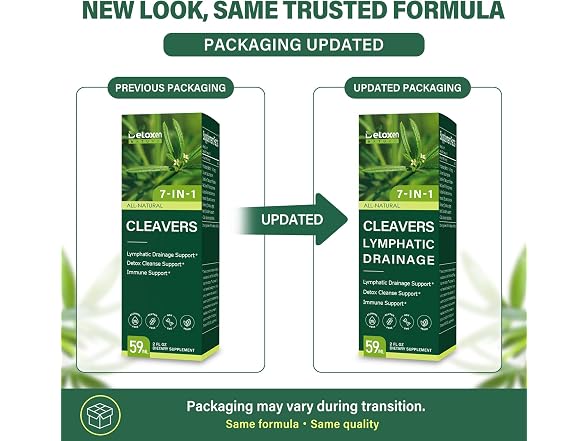 DetoxenNATURE 7-in-1 Cleavers Lymphatic