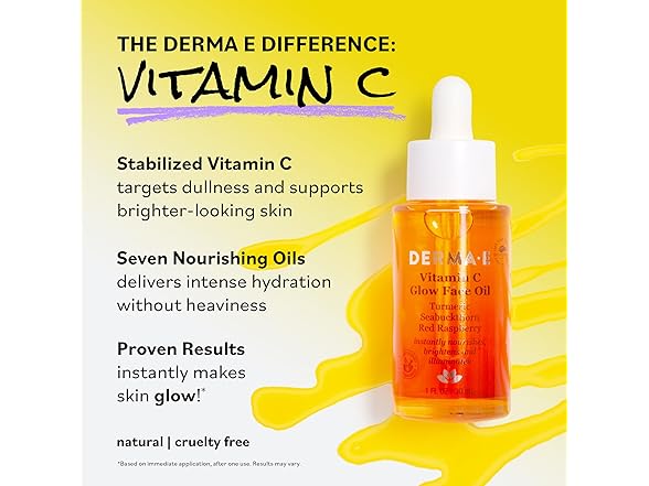 Derma E Vitamin C Glow Face Oil
