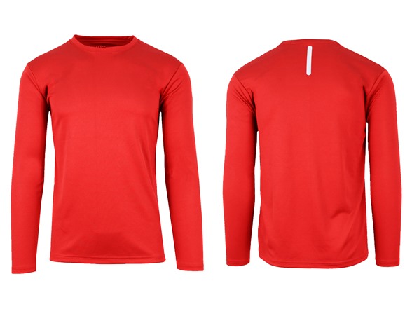 4Pk Mens L/S Performance T-Shirt (S-2XL)