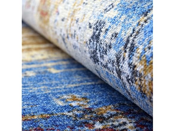 Superior Contemporary Abstract Splatter Indoor Area Rug