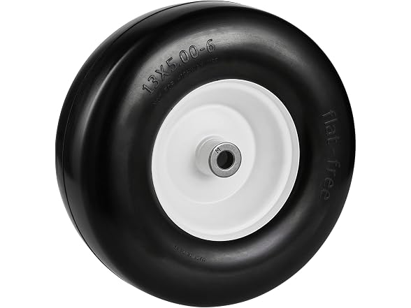 Lawn Mower Tires with Rim, 13x5-6" Tubeless