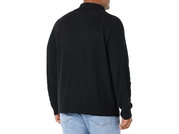 Amazon Essentials 100% Cotton Sweater, Black (XS)