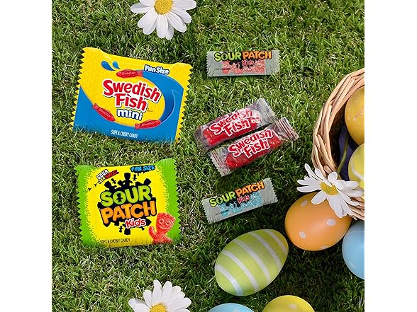 Sour Patch Kids Swedish Fish Mini 140PC 37.92 OZ
