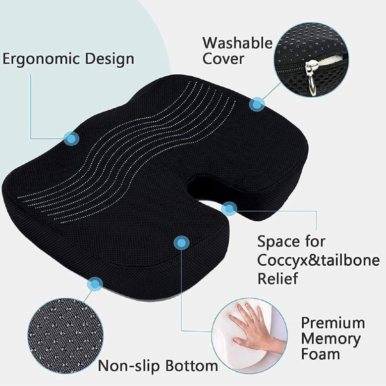 Memory Foam Lumbar Support Pillow - Gallery 10