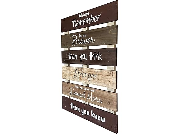Rustic Farmhouse Motivational Wall Sign