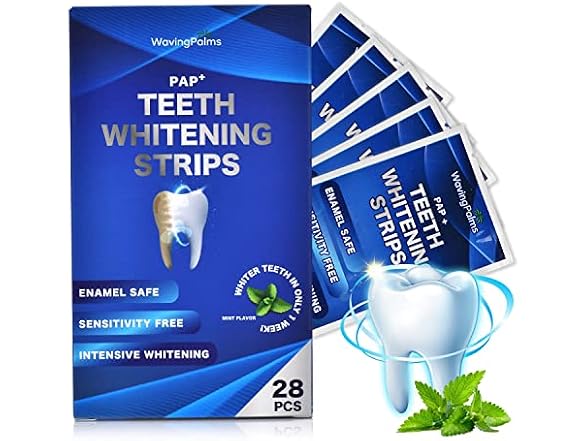 Sensitive Teeth Whitening Strips Kit