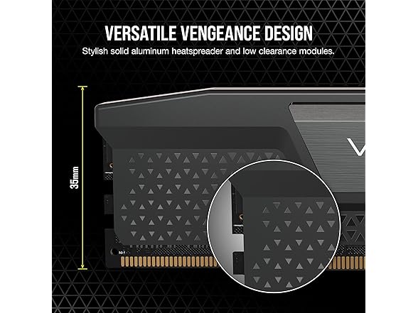 CORSAIR VENGEANCE DDR5 RAM 32GB (2x16GB)