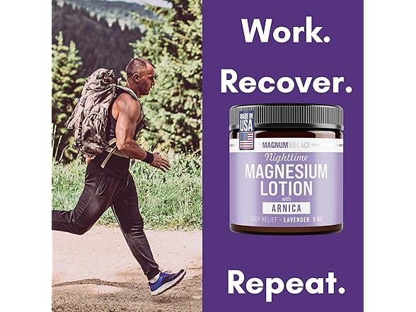 Magnum Solace Nighttime Magnesium Lotion