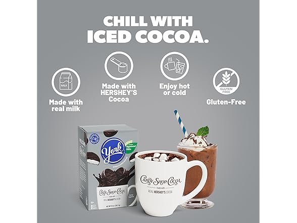 Candy Shop Cocoa YORK Peppermint Pattie Cocoa Mix