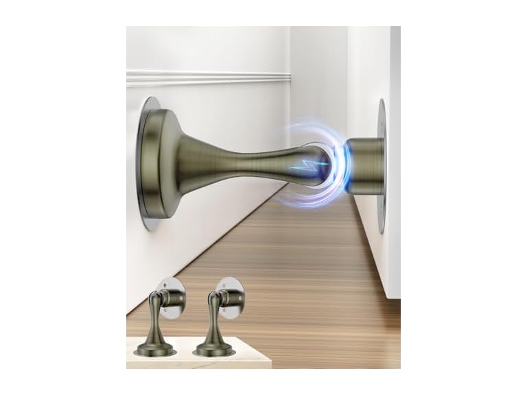 HELEMAN HS-MDS-BRG2P Magnetic Door Stopper 2 Pack