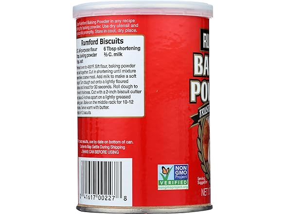 Rumford, Double Action Baking Powder, 8.1 oz
