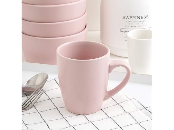 Stone Lain Albie Stoneware 16-Piece Modern Dinnerware Set