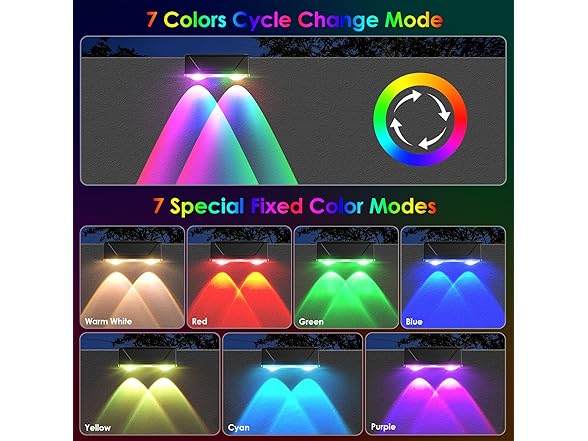 Solar Outdoor Fence Lights