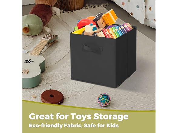 STORAGEIDEAS 11x11 Storage Bins, Set of 10 