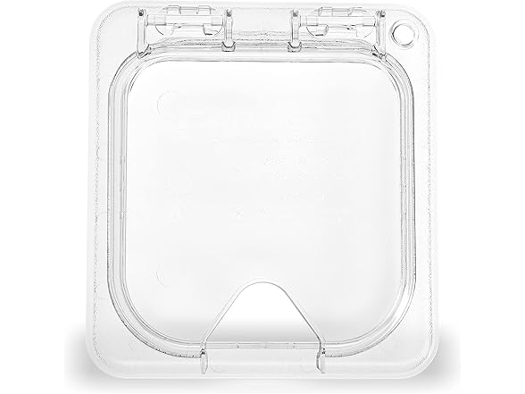 Carlisle 1/6 Size Food Pan Lid, 6Pk