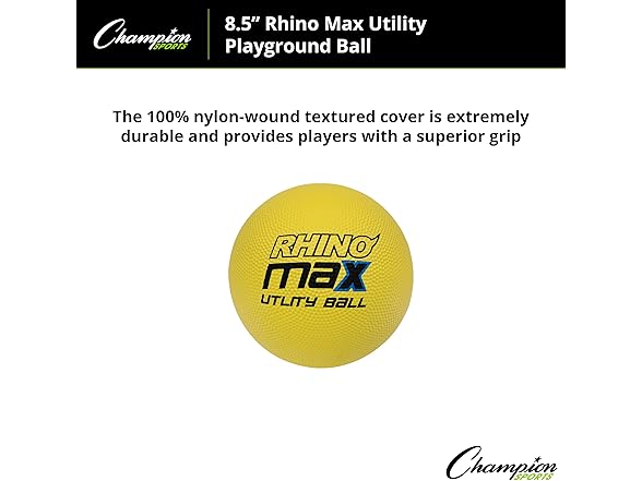 Champion Rhino Utility Playground Ball
