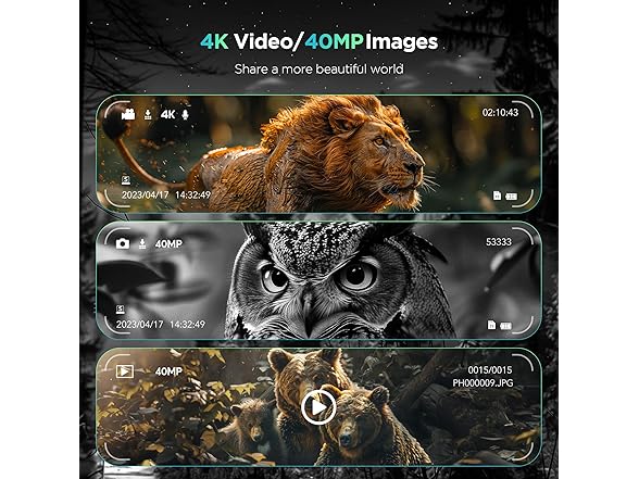 Diyimin 4K Night Vision Goggles