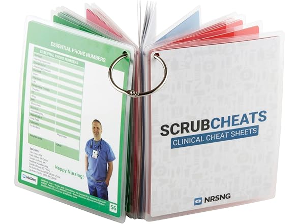 Laminated Nursing Reference Cards