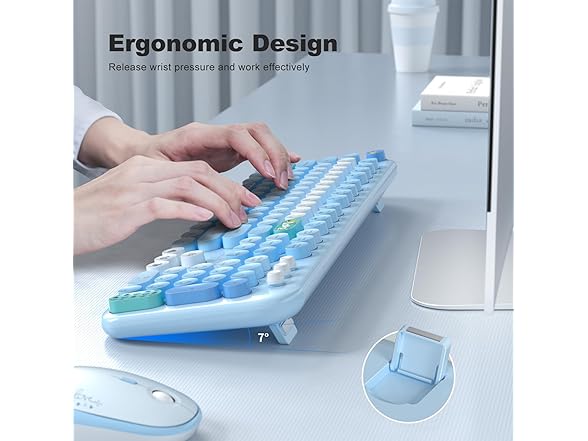 SQMD Wireless Keyboard and Mouse