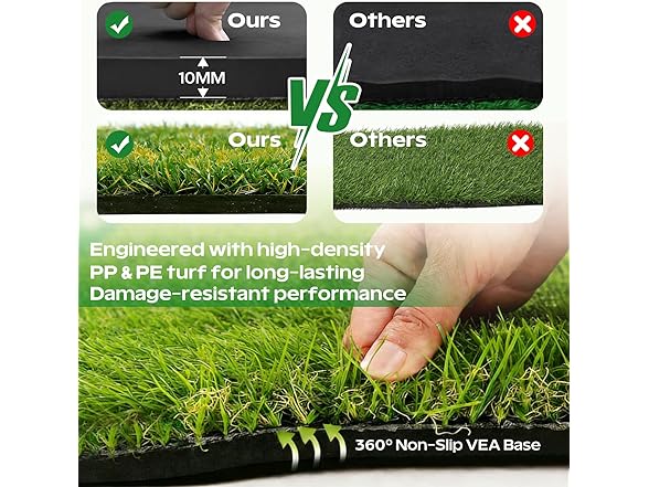 RIKADE Golf Hitting Mat for Backyard