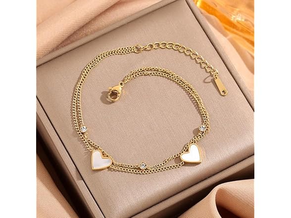 UHNIK Gold Plated Anklets