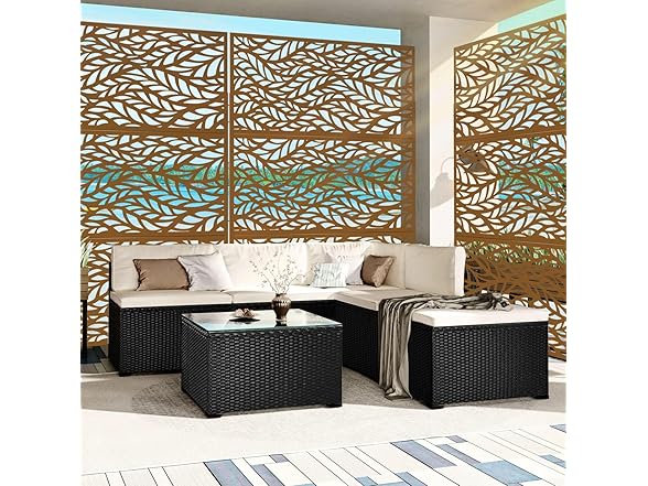 Elevens Leaves Privacy Screen