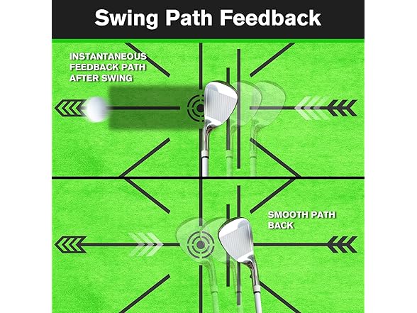 MANPICTE Golf Hitting Mat