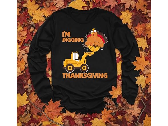 Tstars (5T) Turkey Tractor Thanksgiving Boy Shirt